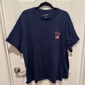 Universal Thread Navy Blue USA Graphic T-Shirt Size 3X